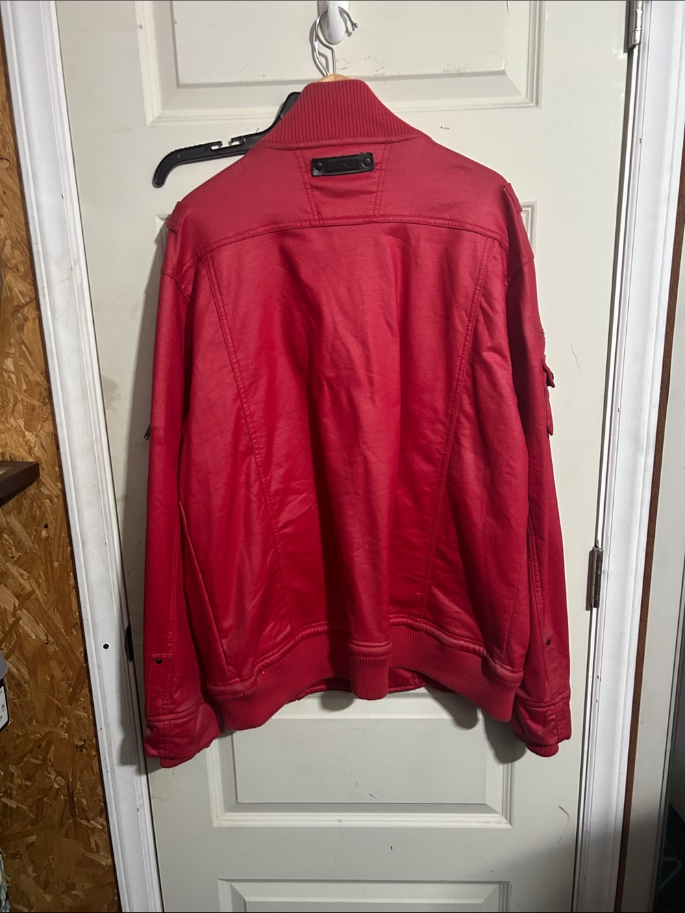 Red Utility Jacket with Multiple Pocket Details men not women’s OLI - Picture 4 of 7